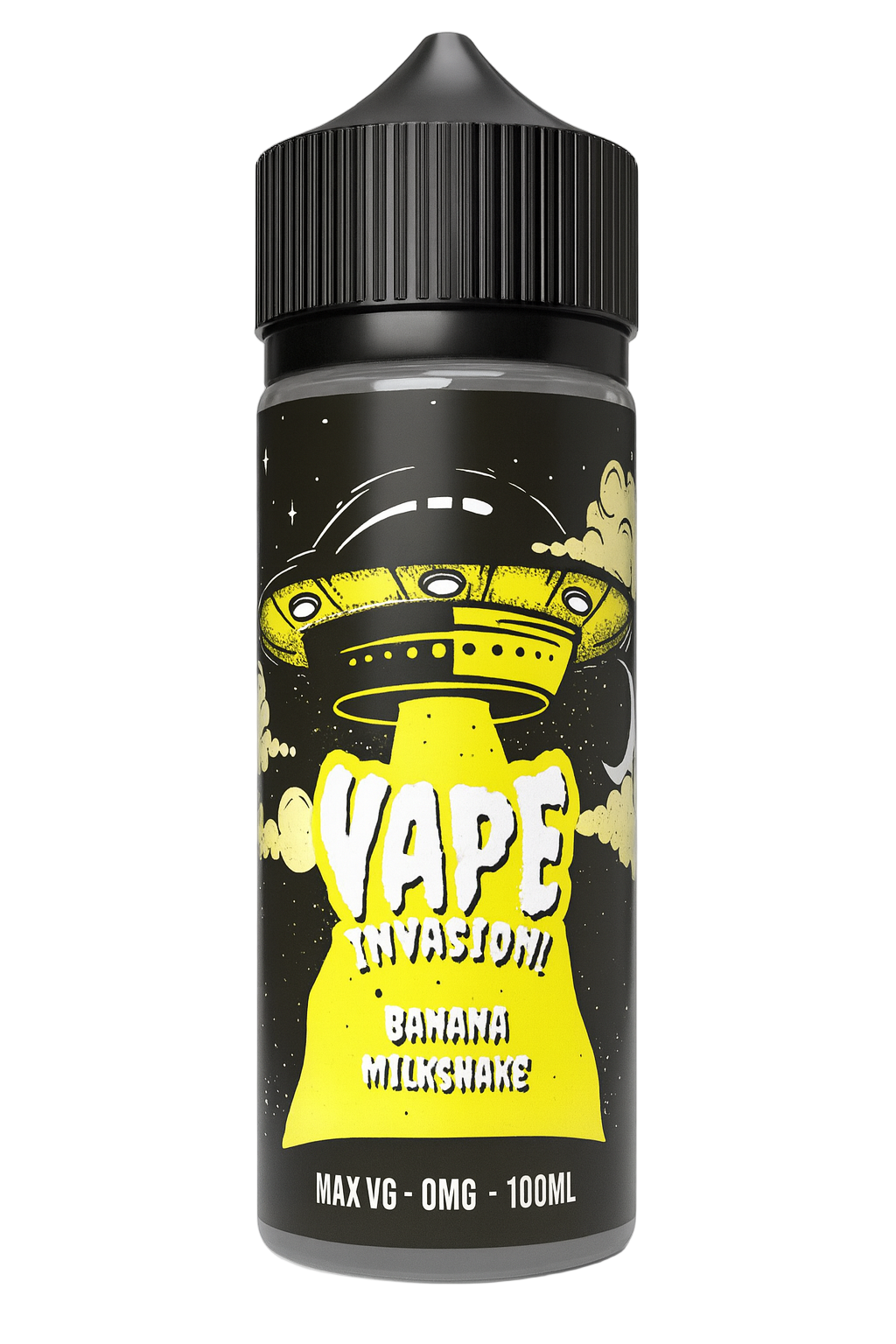 Vape Invasion Banana Milkshake - 100ml Short fill