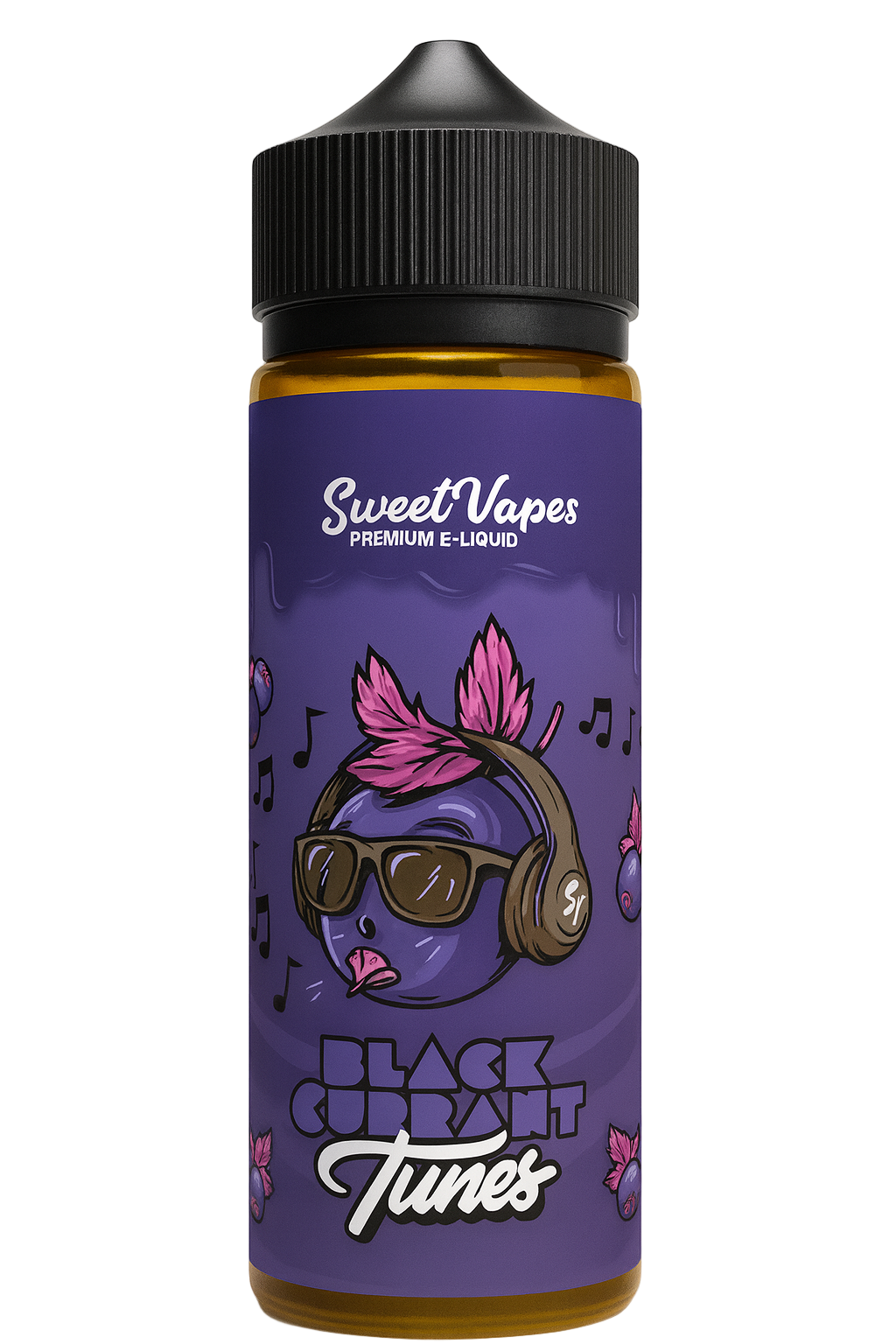 Sweet Vapes Blackcurrant Tunes - 100ml Short fill