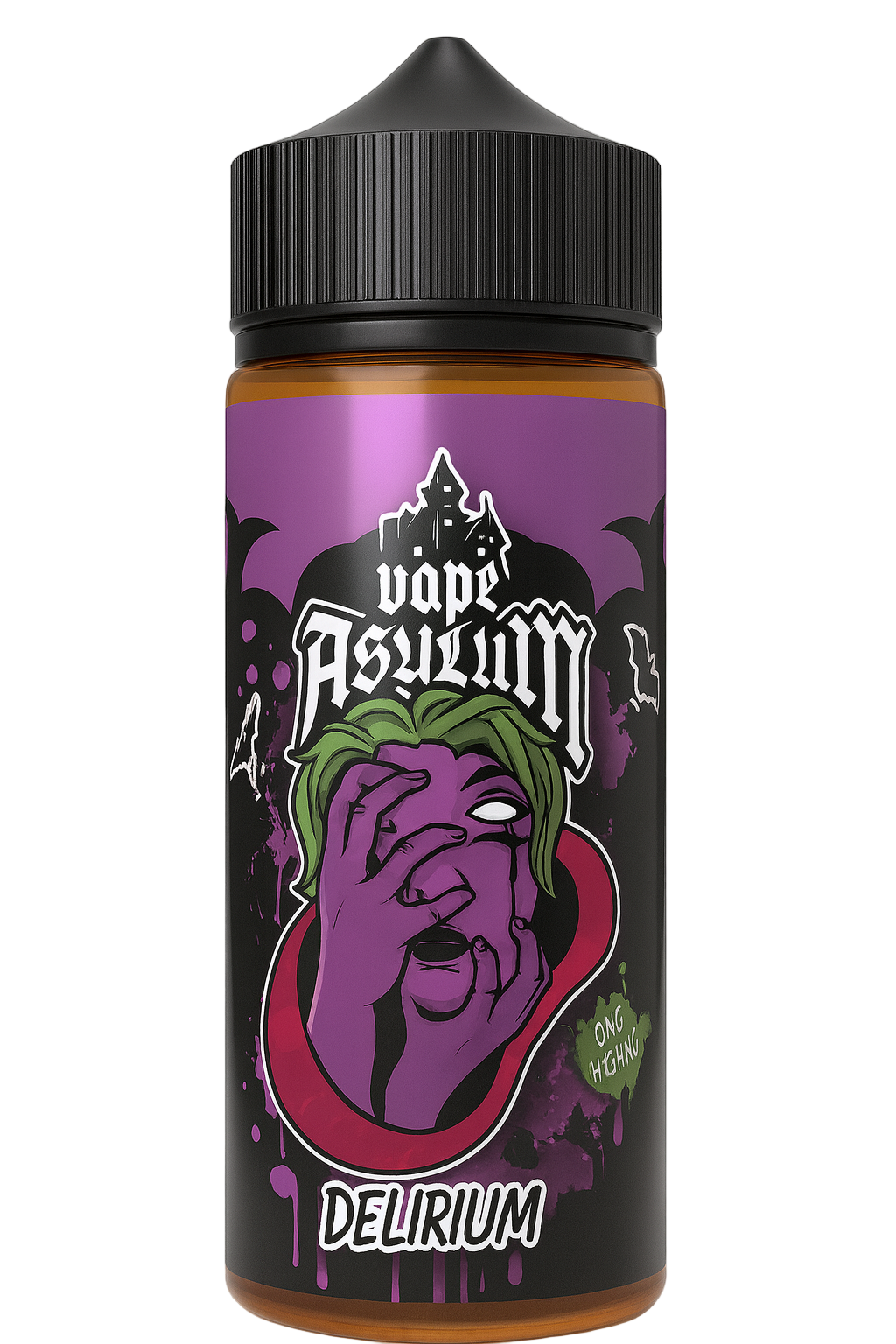 Vape Asylum Delirium- 100ml Short fill