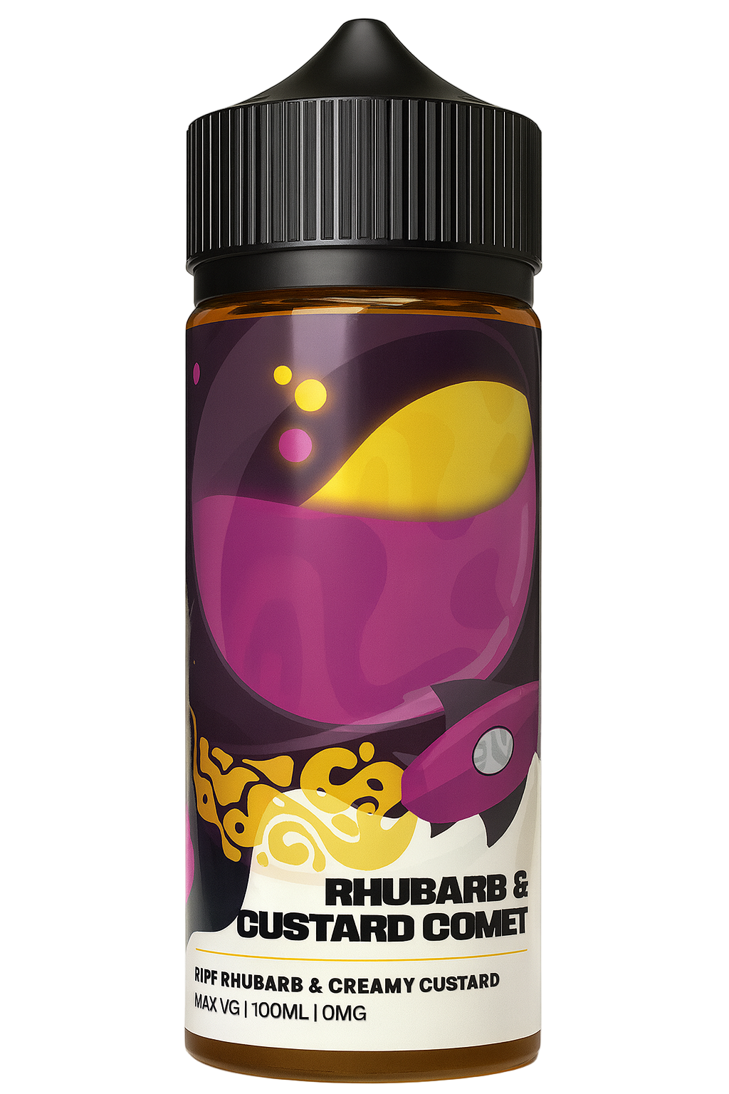 Cosmix Rhubarb & Custard Comet - 100ml Short fill