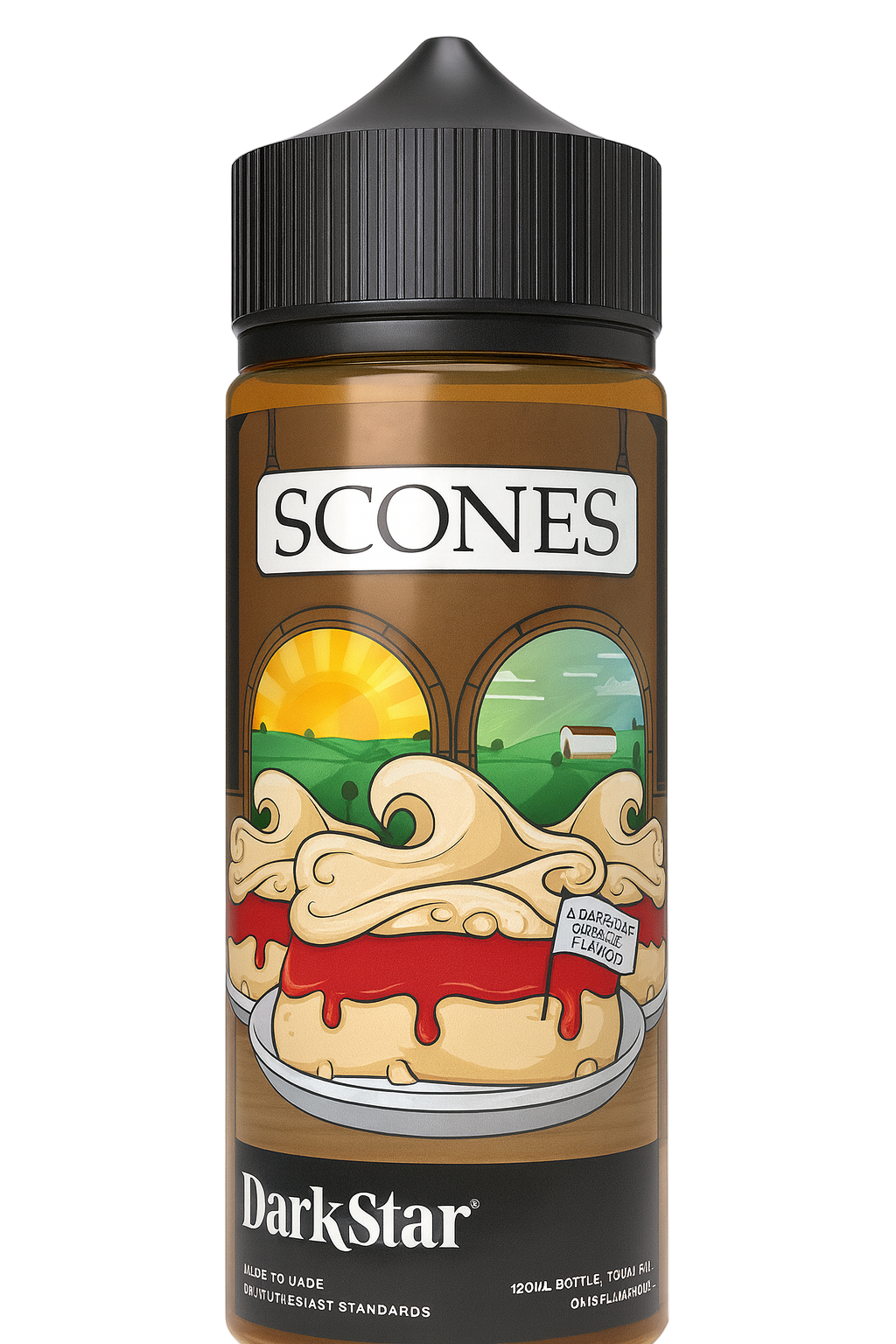 Darkstar Scones - 100ml Short fill