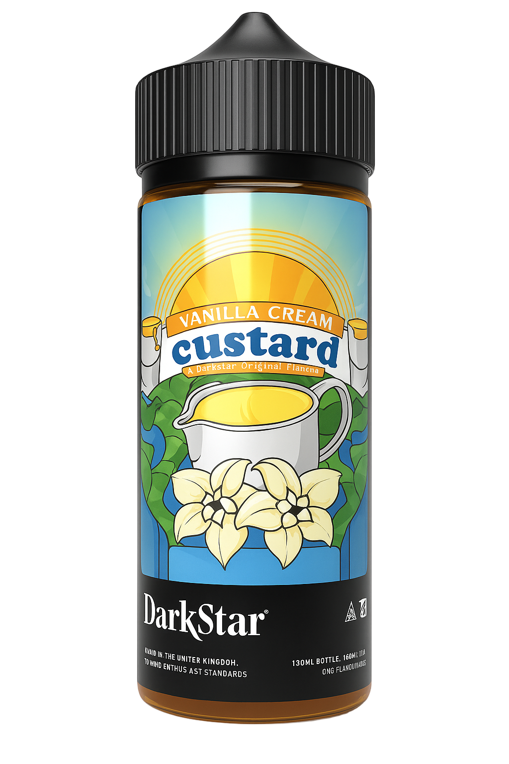 Darkstar Vanilla Cream Custard - 100ml Short fill