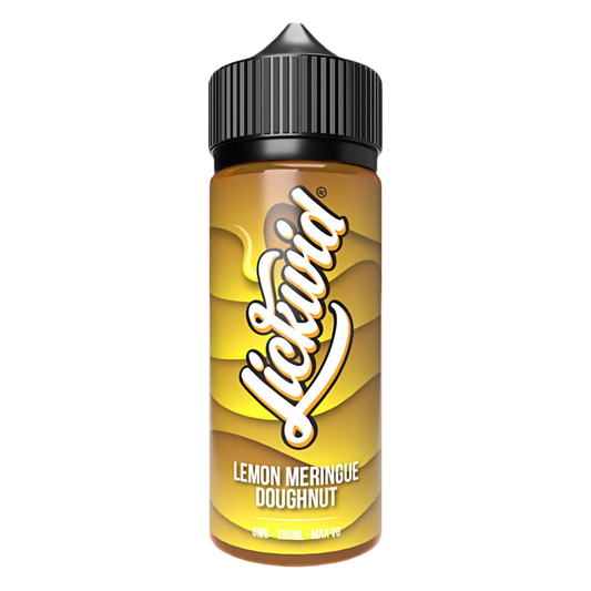 Lickwid Lemon Meringue Doughnut- 100ml Short fill