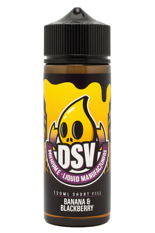 DSV Banana & Blackberry - 100ml Short fill