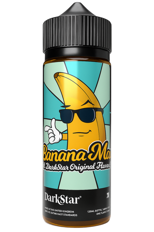Darkstar Banana Man - 100ml Short fill