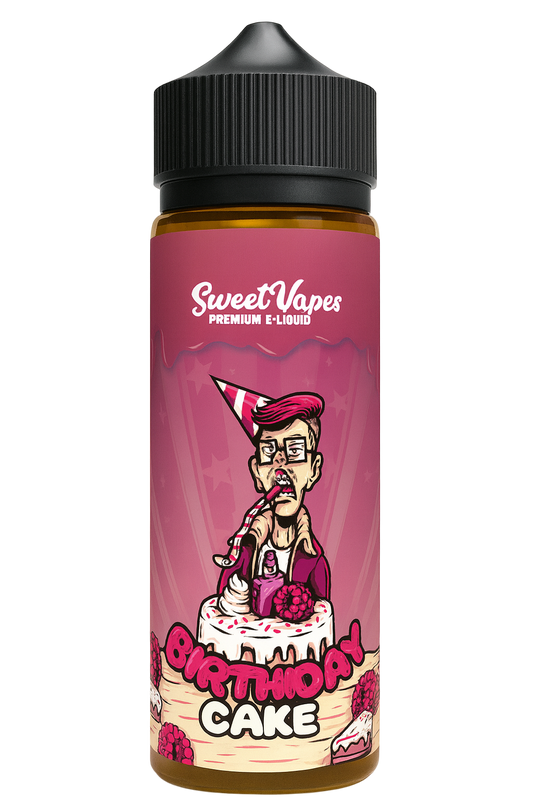 Sweet Vapes Birthday Cake - 100ml Short fill