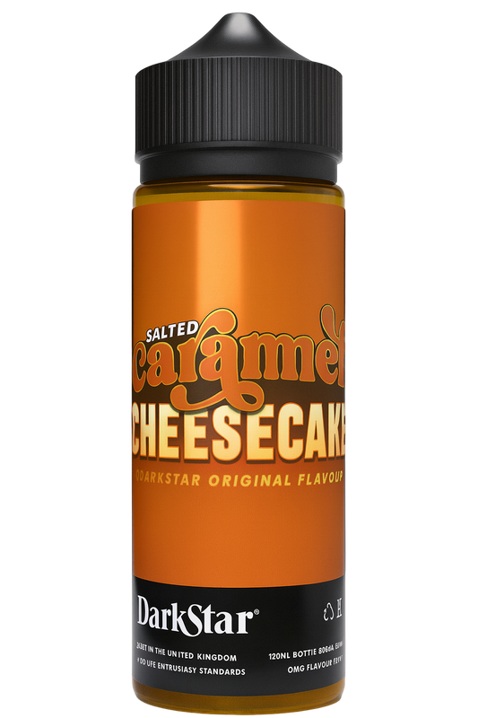 Darkstar Salted Caramel Cheesecake - 100ml Short fill