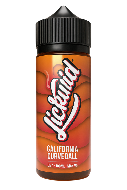 Lickwid California Curveball- 100ml Short fill