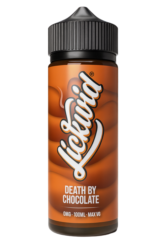 Lickwid Death By Chocolate- 100ml Short fill