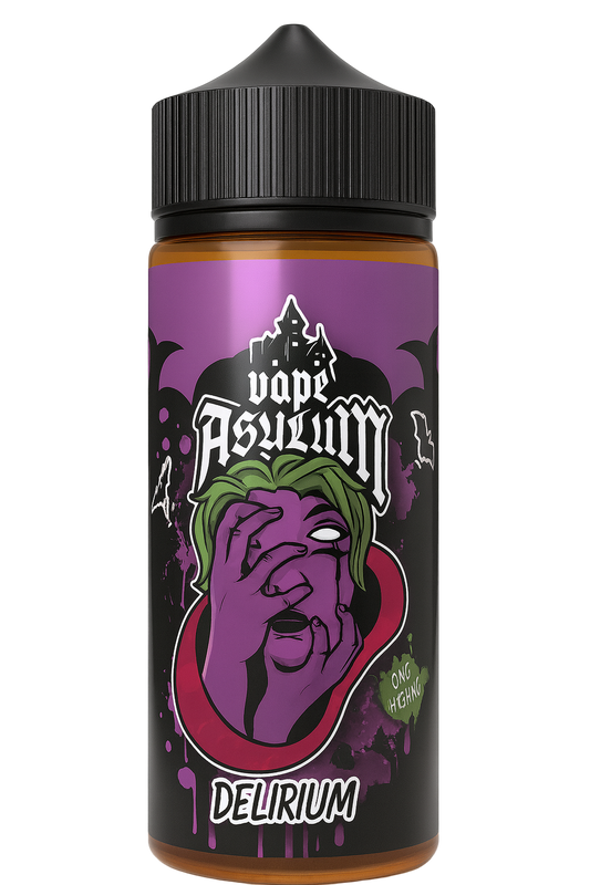 Vape Asylum Delirium- 100ml Short fill