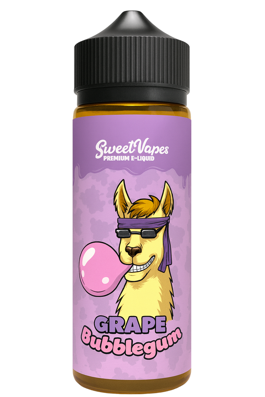 Sweet Vapes Grape Bubblegum - 100ml Short fill