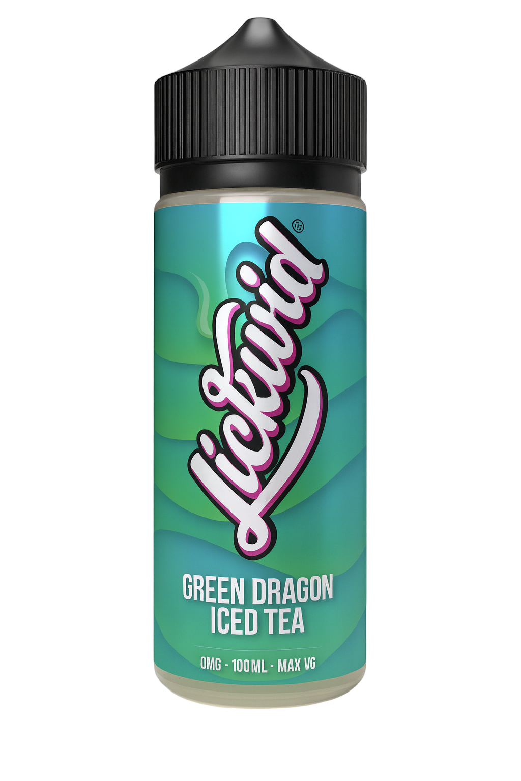 Lickwid Green Dragon Iced Tea- 100ml Short fill