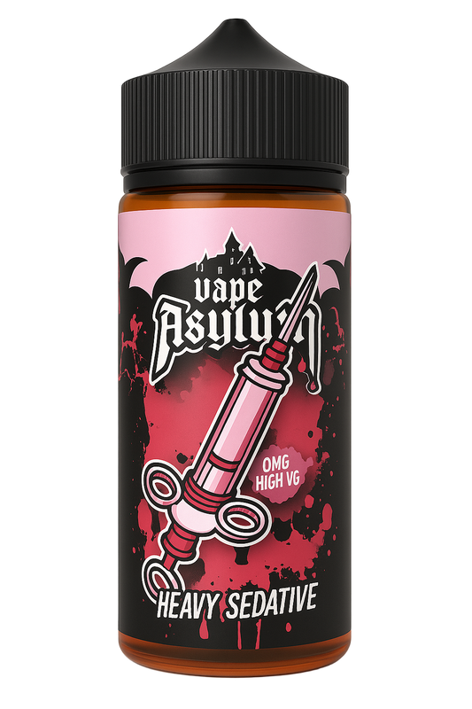 Vape Asylum Heavy Sedative - 100ml Short fill