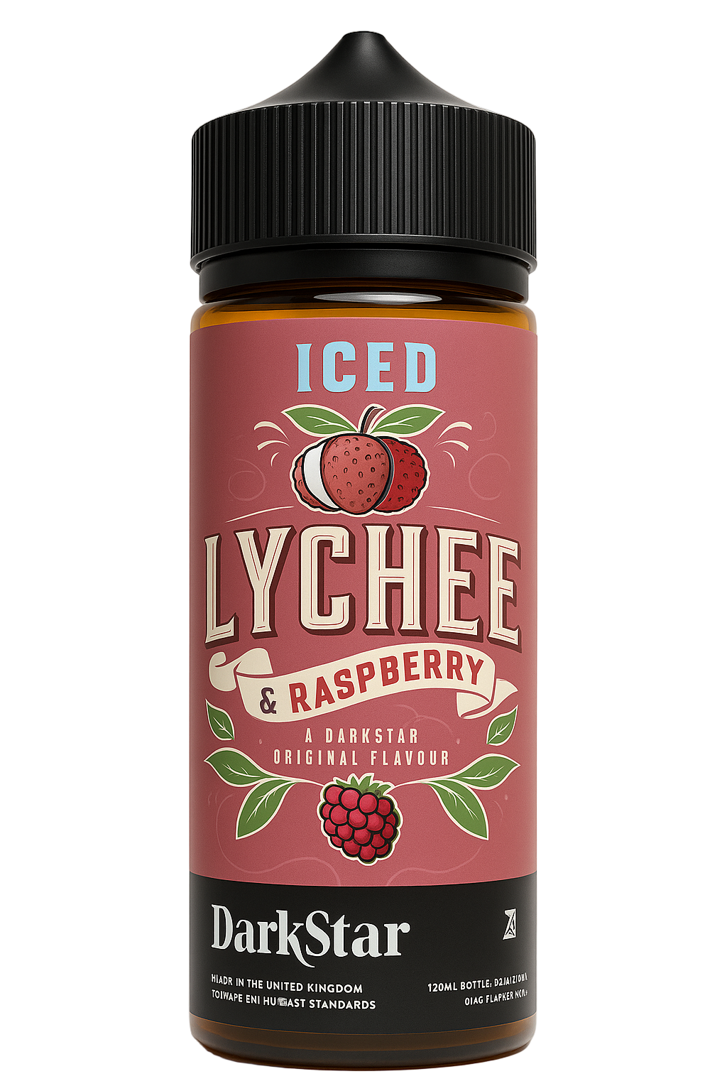 Darkstar Iced Lychee & Raspberry  - 100ml Short fill
