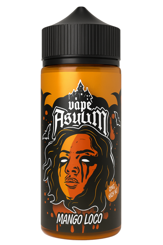 Vape Asylum Mango Loco - 100ml Short fill