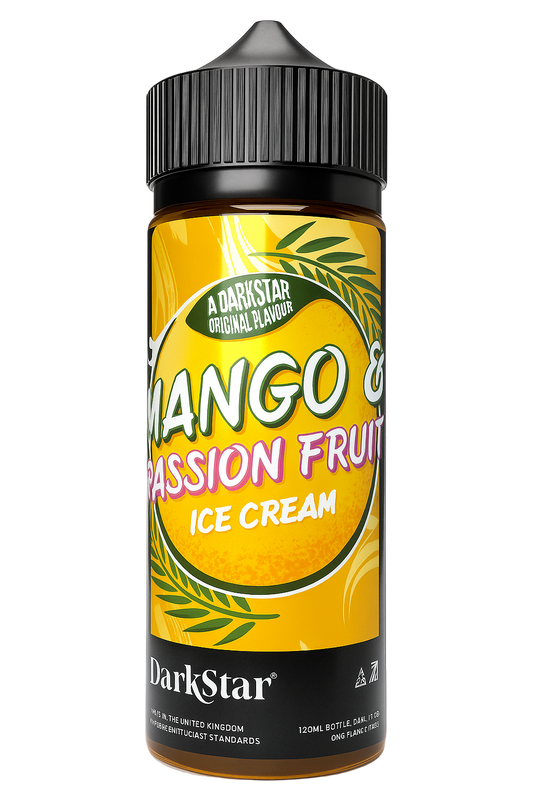 Darkstar Mango & Passion Fruit Ice Cream - 100ml Short fill