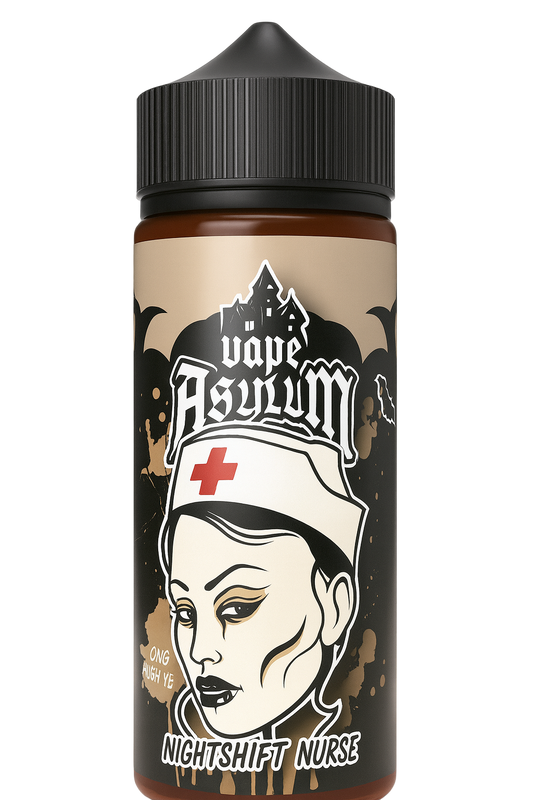 Vape Asylum Nightshift Nurse - 100ml Short fill