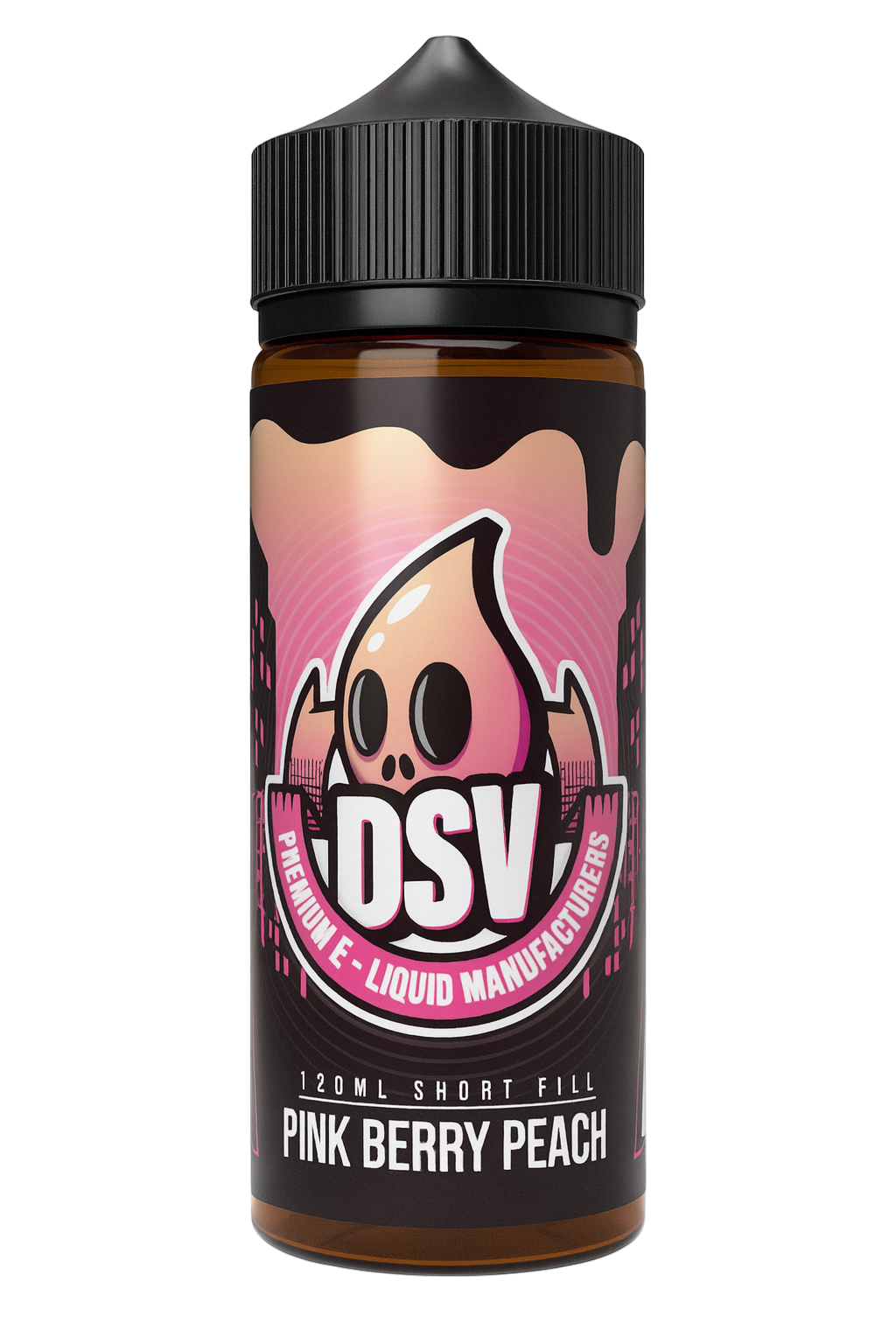 DSV Pink Berry Peach  - 100ml Short fill