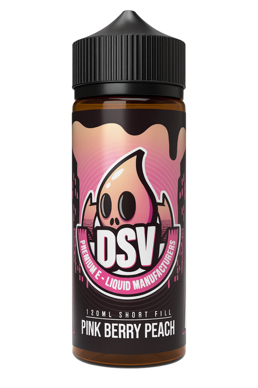 DSV Pink Berry Peach  - 100ml Short fill