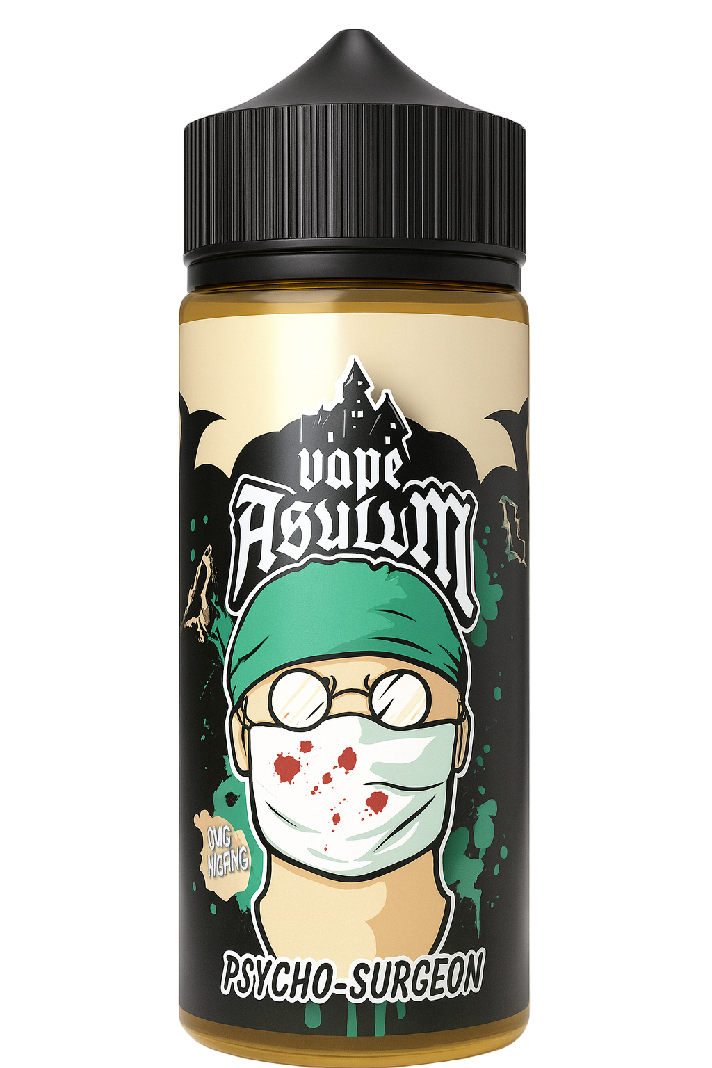 Vape Asylum Psycho Surgeon - 100ml Short fill