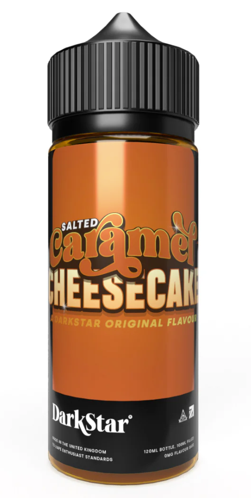 Salted Caramel Cheesecake - 120ml Short fill