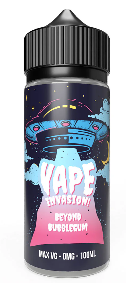 Vape Invasion Beyond Bubblegum - 120ml Short fill