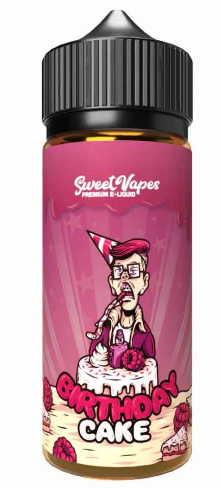 Sweet Vapes Birthday Cake - 100ml Short fill