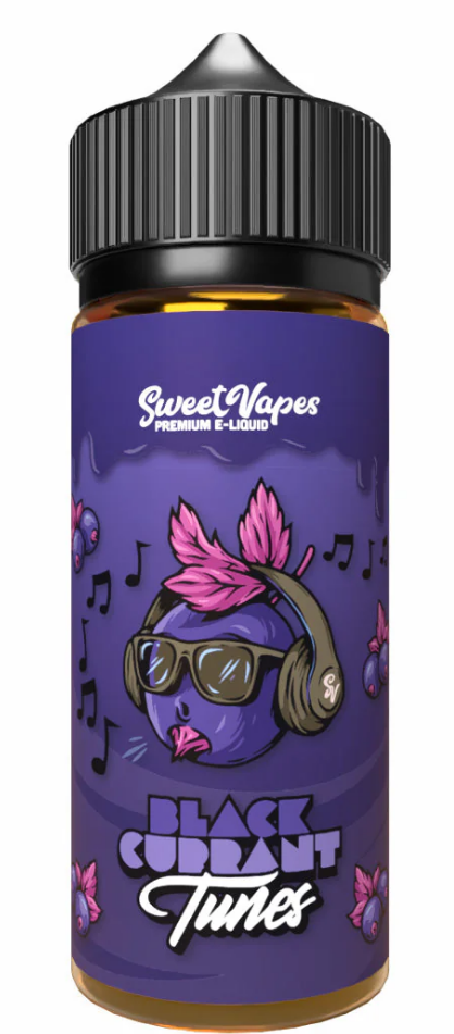 Sweet Vapes Blackcurrant Tunes - 100ml Short fill