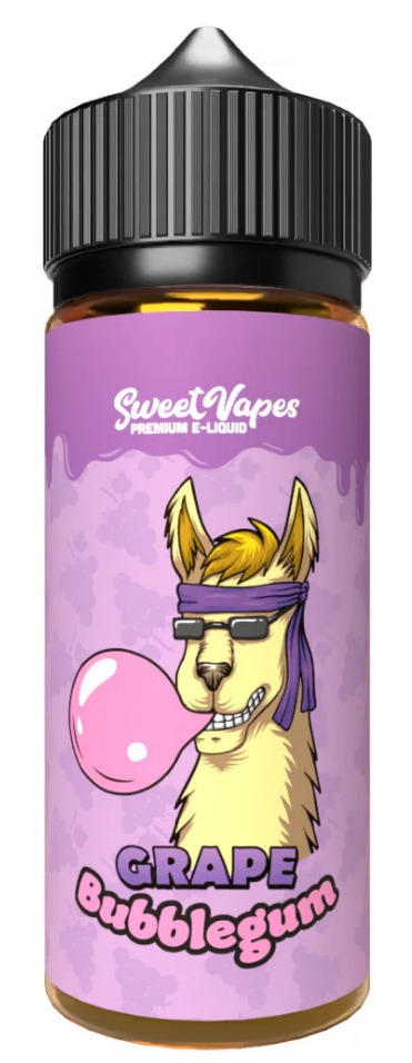 Sweet Vapes Grape Bubblegum - 100ml Short fill
