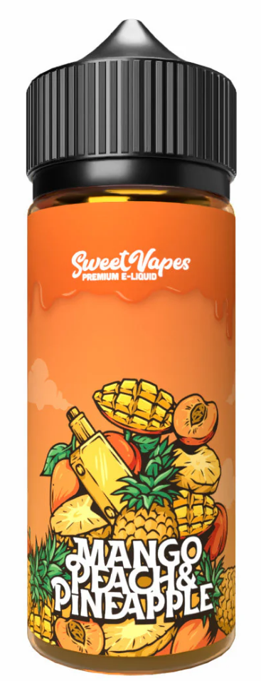 Sweet Vapes Mango, Peach & Pineapple - 100ml Short fill