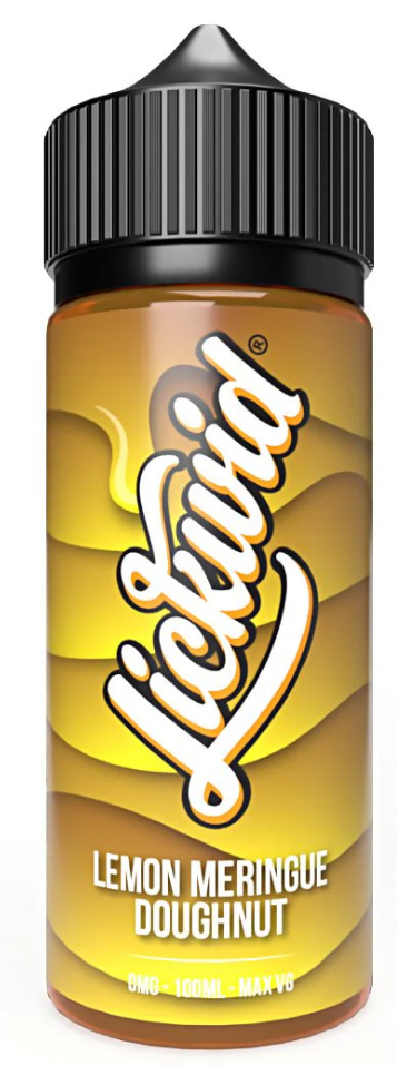 Lickwid Lemon Meringue Doughnut- 100ml Short fill