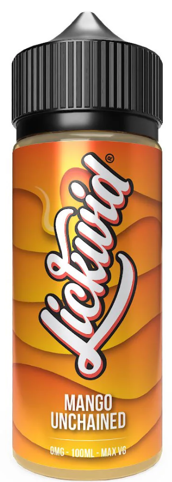 Lickwid Mango Unchained- 100ml Short fill