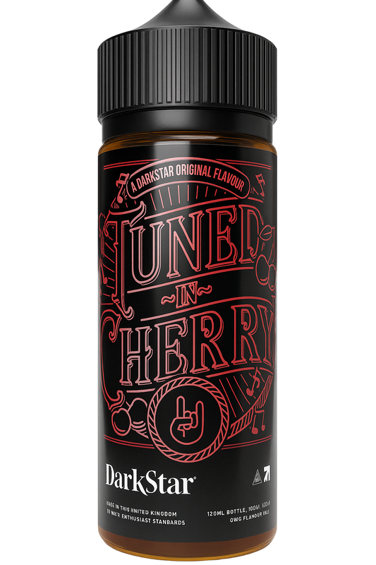 Darkstar Tuned in Cherry - 100ml Short fill